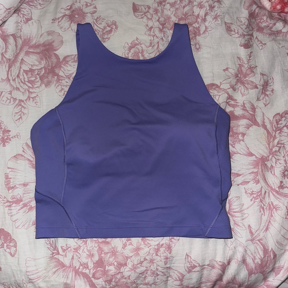 NWOT high neck align neck workout top size 8 never worn!